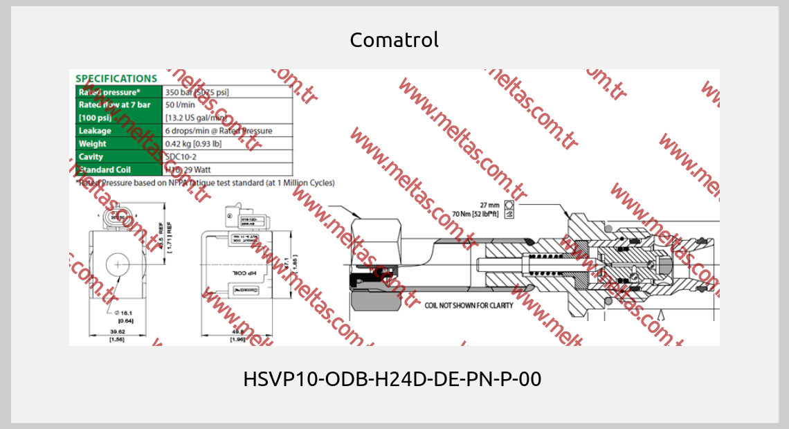 Comatrol - HSVP10-ODB-H24D-DE-PN-P-00 
