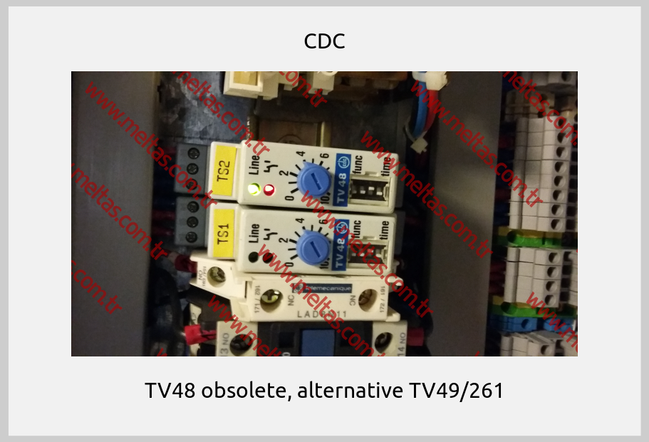 CDC - TV48 obsolete, alternative TV49/261