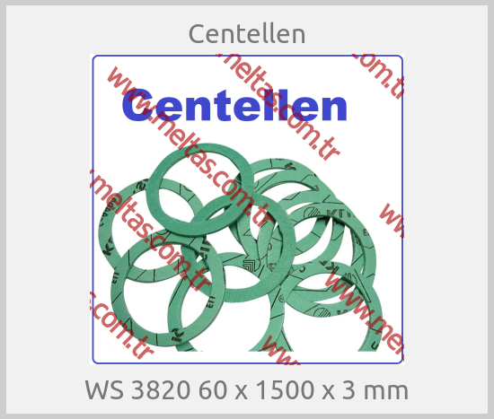 Centellen-WS 3820 60 x 1500 x 3 mm