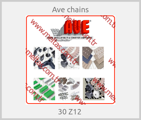 Ave chains - 30 Z12 