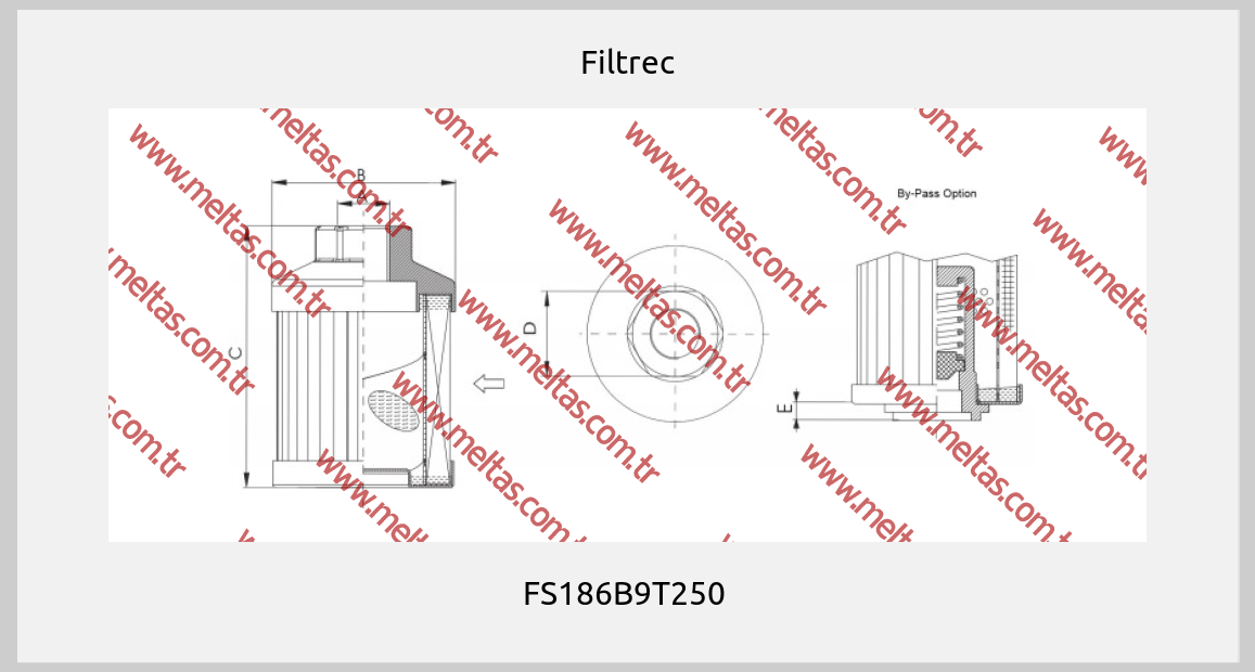 Filtrec - FS186B9T250 