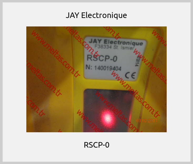 JAY Electronique - RSCP-0