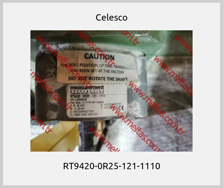 Celesco - RT9420-0R25-121-1110