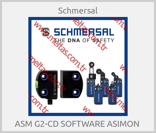 Schmersal-ASM G2-CD SOFTWARE ASIMON 