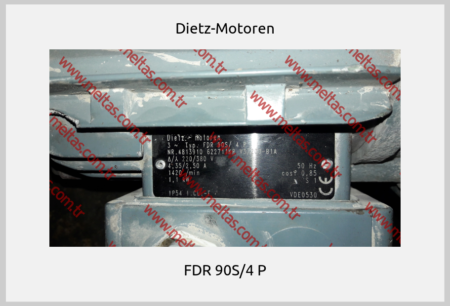 Dietz-Motoren - FDR 90S/4 P