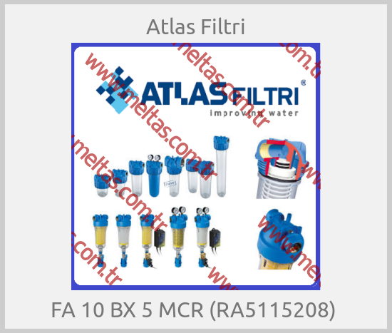Atlas Filtri - FA 10 BX 5 MCR (RA5115208) 
