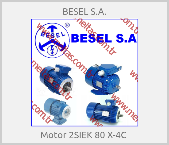 BESEL S.A. - Motor 2SIEK 80 X-4C 
