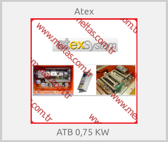 Atex-ATB 0,75 KW 