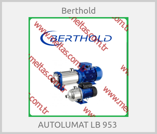 Berthold-AUTOLUMAT LB 953 