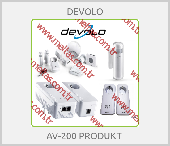 DEVOLO - AV-200 PRODUKT 