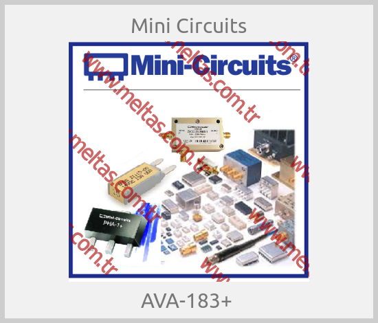 Mini Circuits - AVA-183+ 