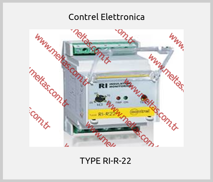 Contrel Elettronica - TYPE RI-R-22 