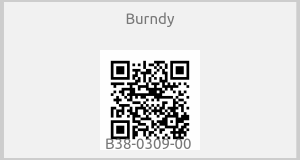 Burndy - B38-0309-00 