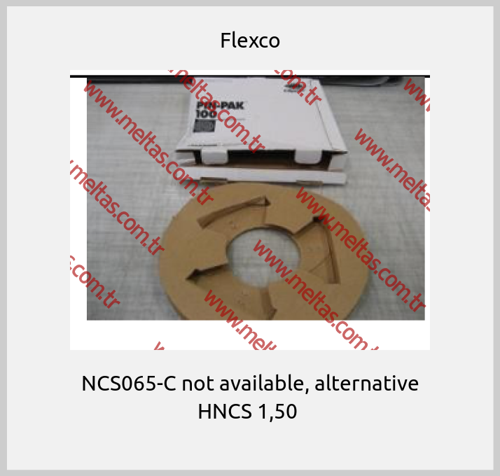 Flexco-NCS065-C not available, alternative HNCS 1,50 