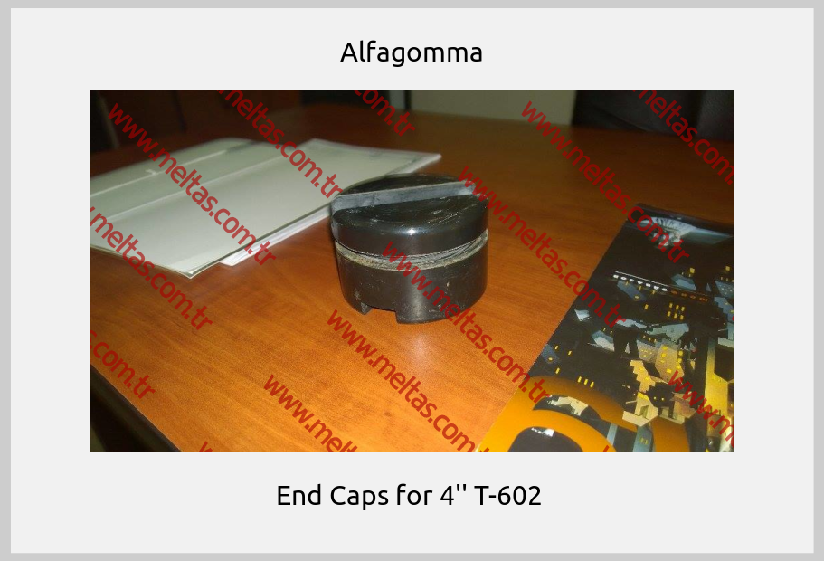 Alfagomma - End Caps for 4'' T-602 