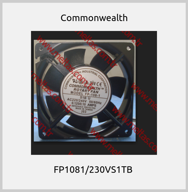 Commonwealth - FP1081/230VS1TB 