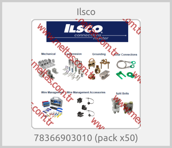 Ilsco - 78366903010 (pack x50)