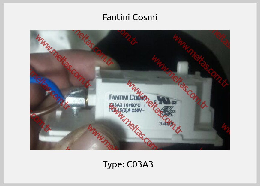 Fantini Cosmi - Type: C03A3  