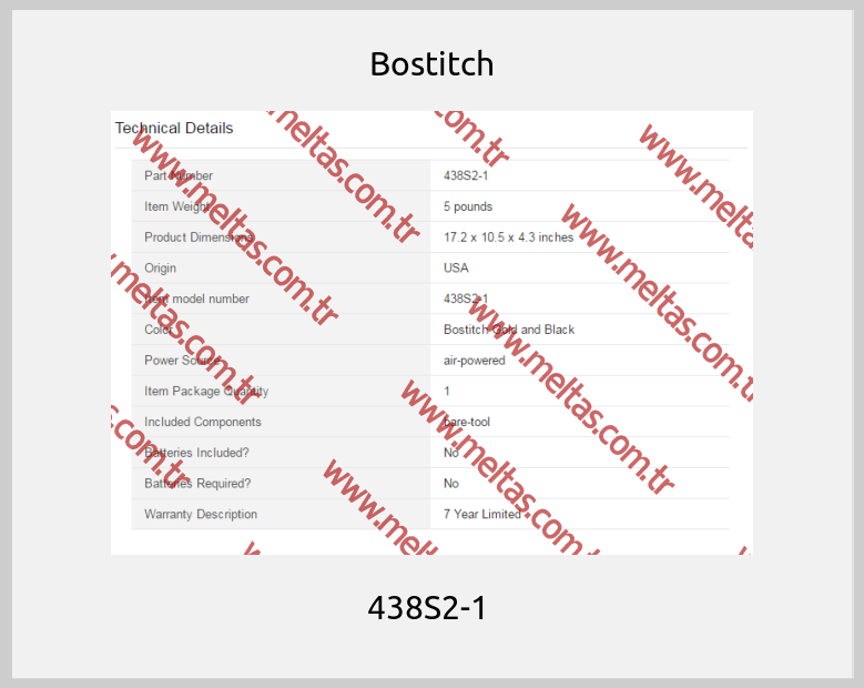 Bostitch - 438S2-1 