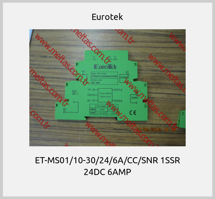 Eurotek-ET-MS01/10-30/24/6A/CC/SNR 1SSR 24DC 6AMP