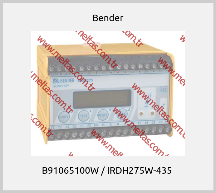 Bender-B91065100W / IRDH275W-435 