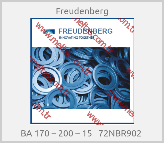 Freudenberg-BA 170 – 200 – 15   72NBR902 