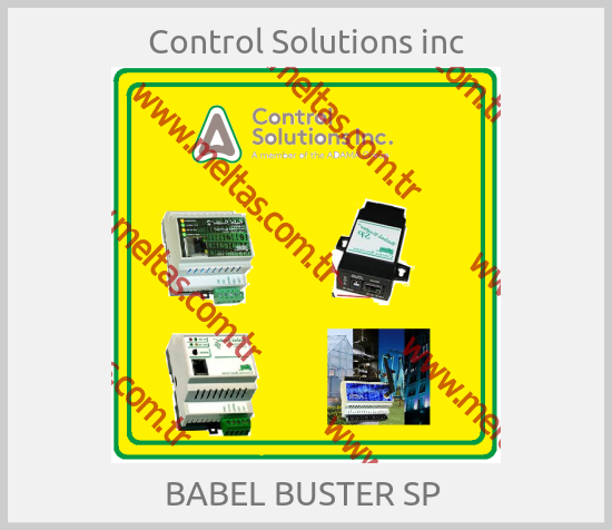 Control Solutions inc - BABEL BUSTER SP 