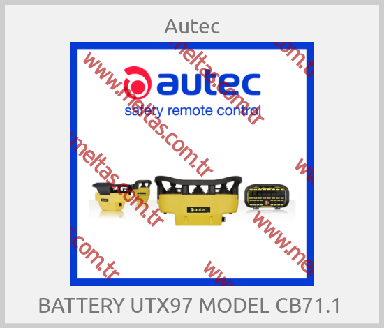 Autec - BATTERY UTX97 MODEL CB71.1 