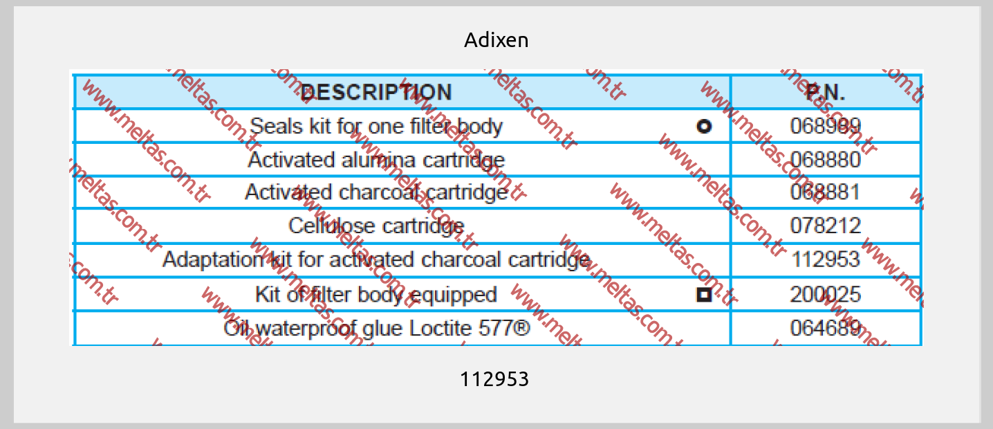 Adixen - 112953 