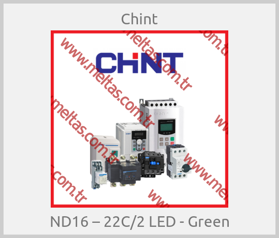 Chint - ND16 – 22C/2 LED - Green
