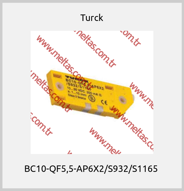 Turck - BC10-QF5,5-AP6X2/S932/S1165 