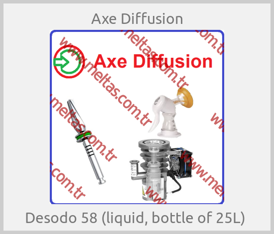 Axe Diffusion - Desodo 58 (liquid, bottle of 25L) 