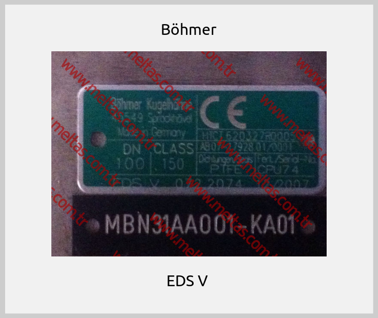 Böhmer - EDS V 