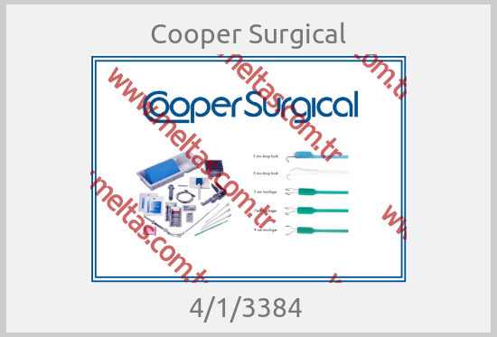 Cooper Surgical - 4/1/3384 