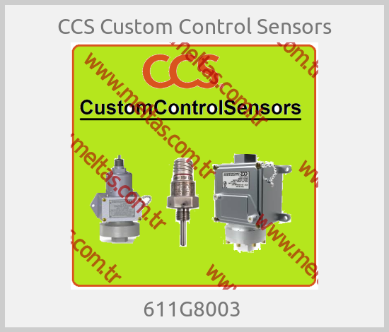 CCS Custom Control Sensors - 611G8003 