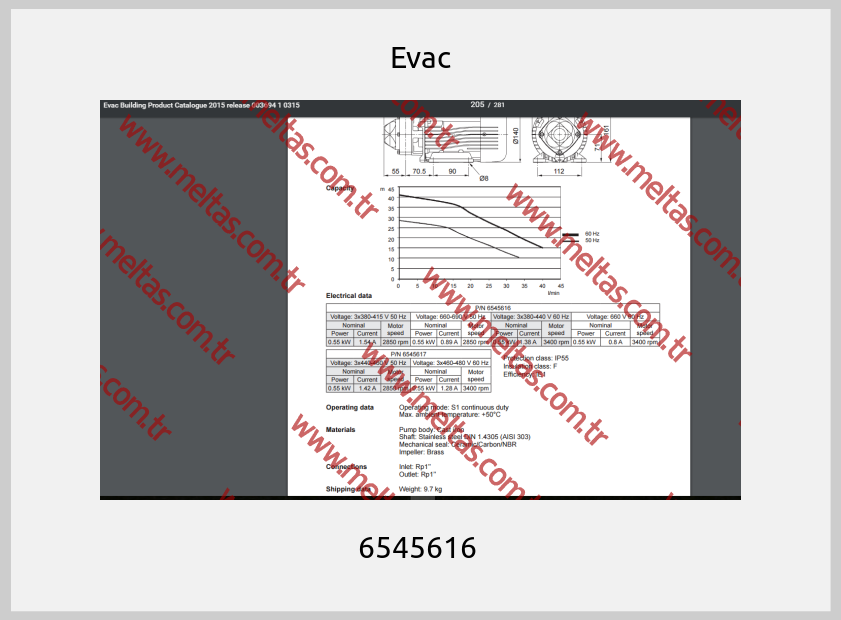 Evac - 6545616 