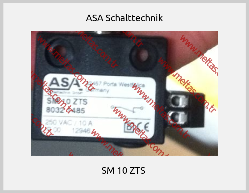 ASA Schalttechnik-SM 10 ZTS 