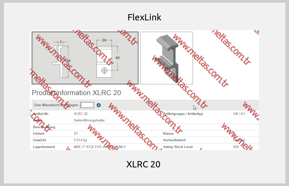 FlexLink - XLRC 20 