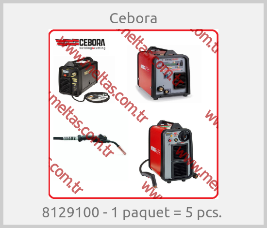 Cebora-8129100 - 1 paquet = 5 pcs. 