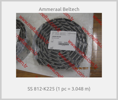Ammeraal Beltech - SS 812-K225 (1 pc = 3.048 m)