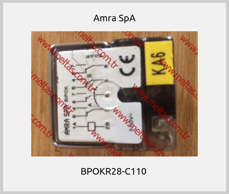 Amra SpA - BPOKR28-C110 