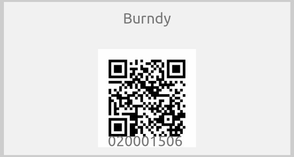 Burndy - 020001506 