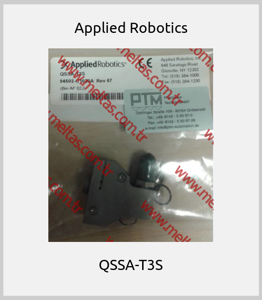 Applied Robotics - QSSA-T3S