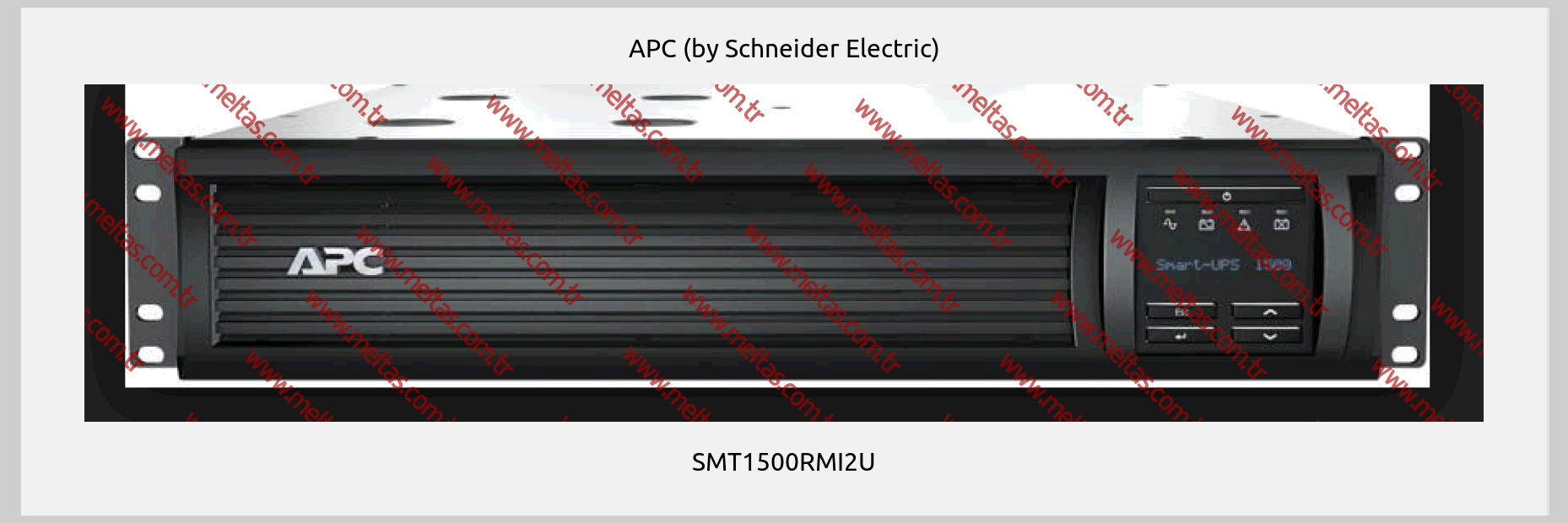 APC (by Schneider Electric) - SMT1500RMI2U