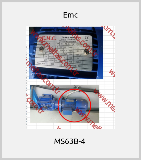 Emc - MS63B-4 
