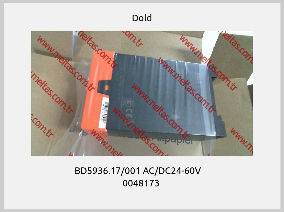 Dold - BD5936.17/001 AC/DC24-60V     0048173 