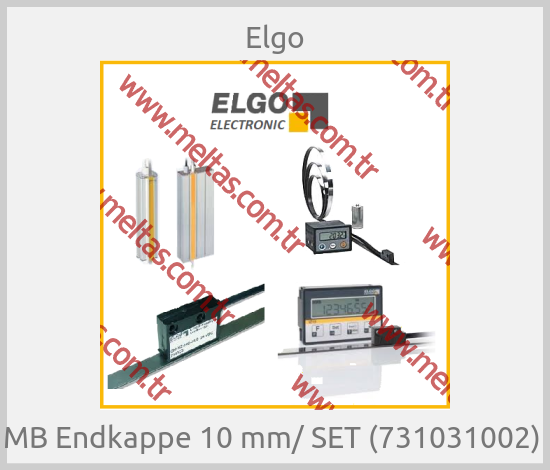 Elgo - MB Endkappe 10 mm/ SET (731031002) 