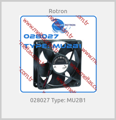 Rotron - 028027 Type: MU2B1