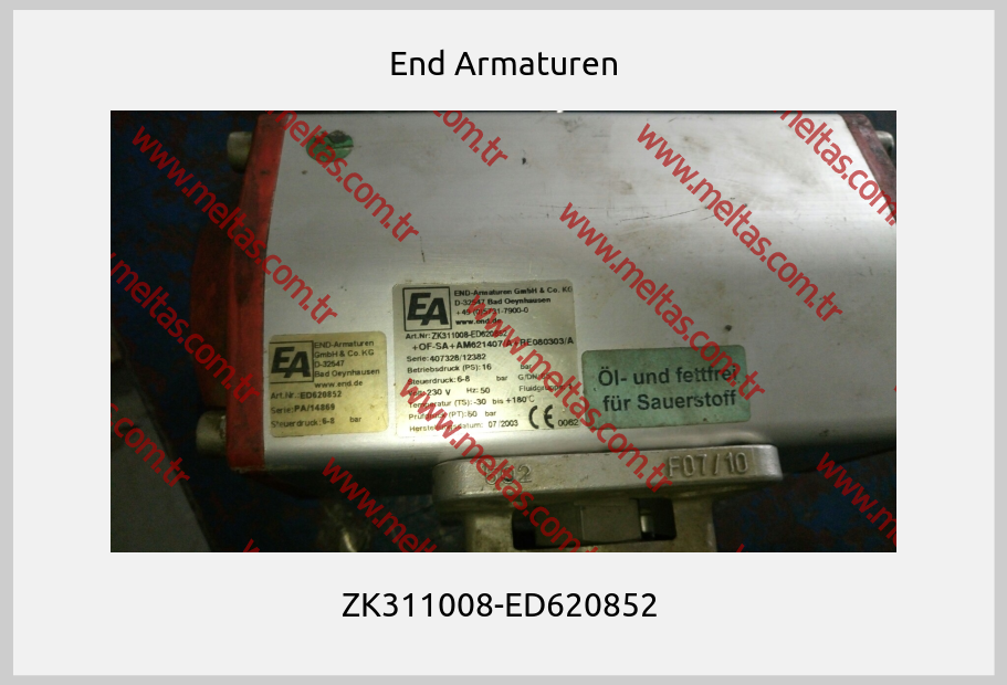 End Armaturen - ZK311008-ED620852 