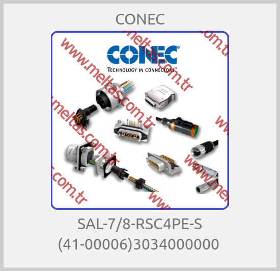 CONEC - SAL-7/8-RSC4PE-S (41-00006)3034000000 